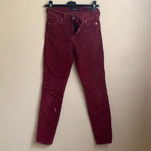 Lucky Brand Ava Skinny Corduroy pants 0/25